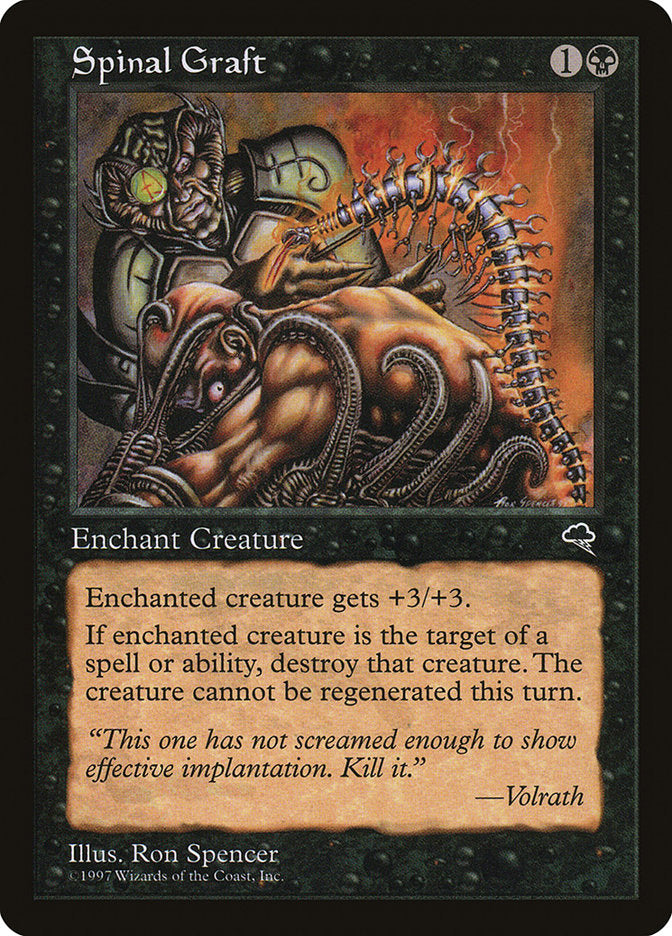 Spinal Graft [Tempest] - Magic: The Gathering - Card Brawlers | Quebec | Canada |