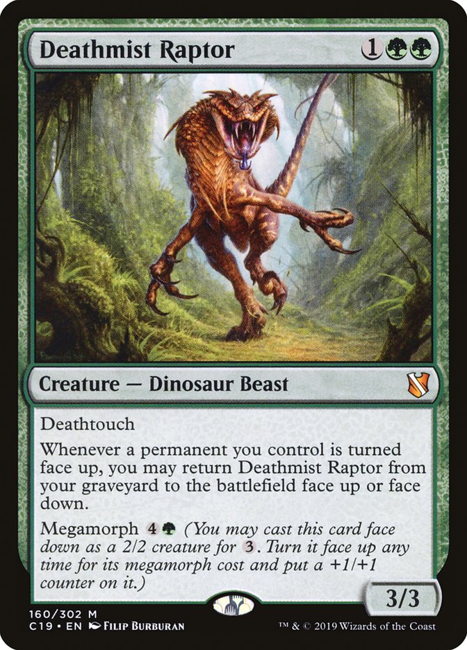 Deathmist Raptor [Commander 2019] - Magic: The Gathering - Card Brawlers | Quebec | Canada |