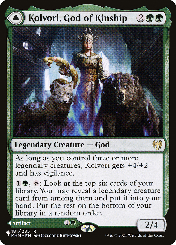 Kolvori, God of Kinship // The Ringhart Crest [Secret Lair: From Cute to Brute] - Magic: The Gathering - Card Brawlers | Quebec | Canada |