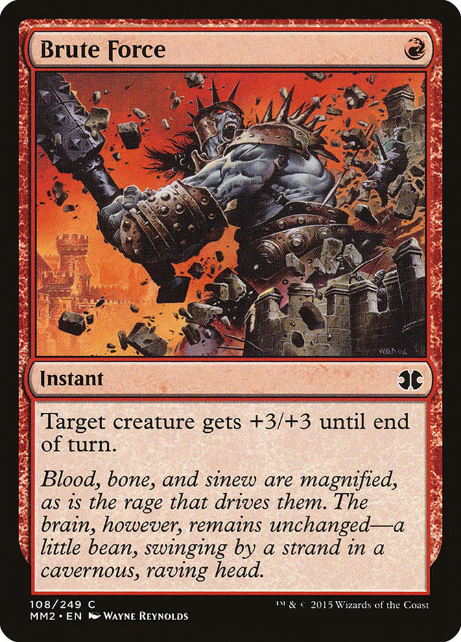 Brute Force [Modern Masters 2015] - Magic: The Gathering - Card Brawlers | Quebec | Canada |