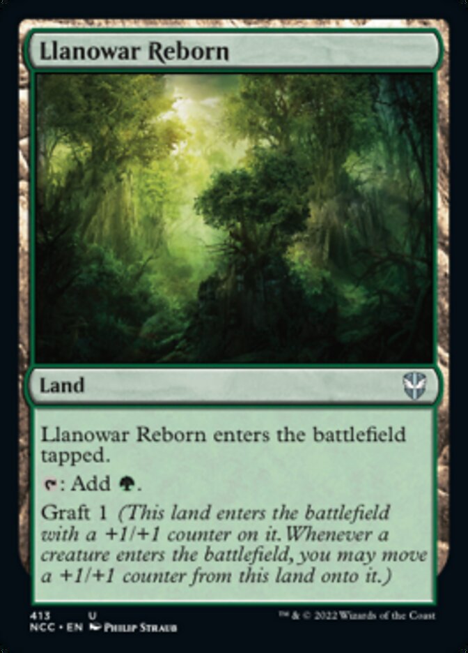 Llanowar Reborn [Streets of New Capenna Commander] - Magic: The Gathering - Card Brawlers | Quebec | Canada |
