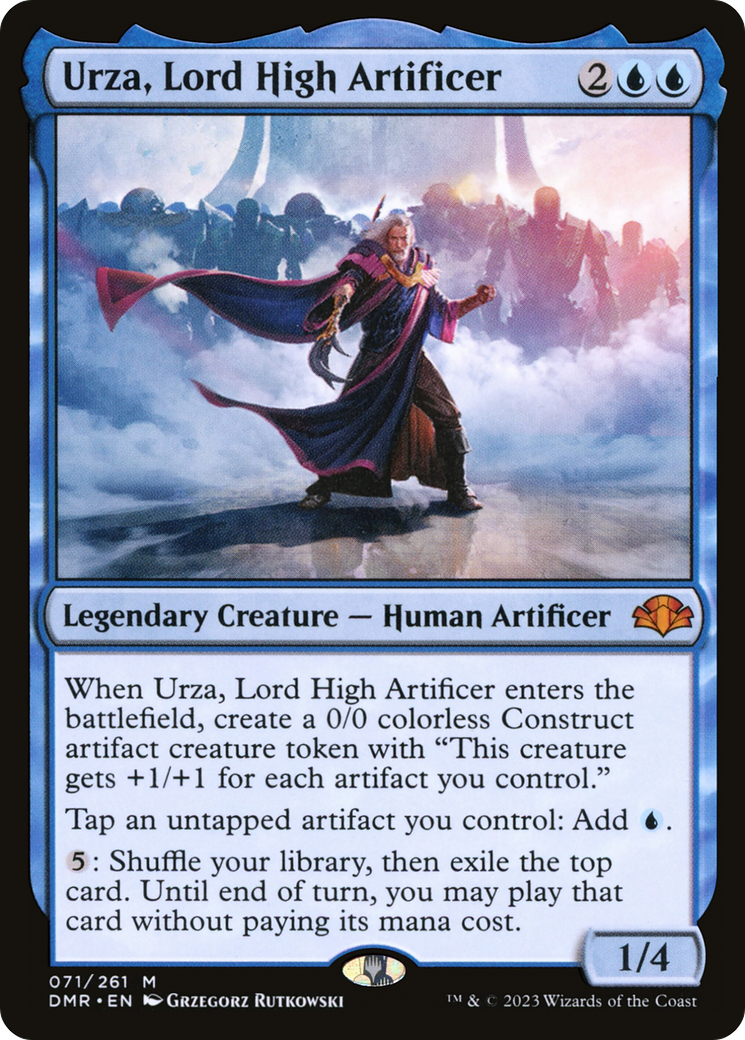 Urza, Lord High Artificer [Dominaria Remastered] - Magic: The Gathering - Card Brawlers | Quebec | Canada |