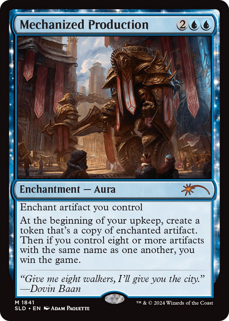 Mechanized Production [Secret Lair Drop Series] - Magic: The Gathering - Card Brawlers | Quebec | Canada |