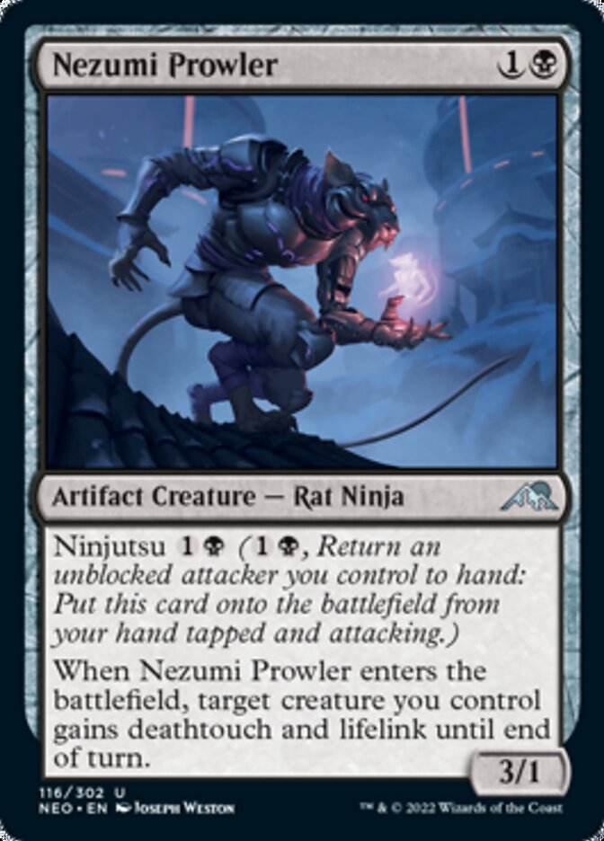 Nezumi Prowler [Kamigawa: Neon Dynasty] - Magic: The Gathering - Card Brawlers | Quebec | Canada |