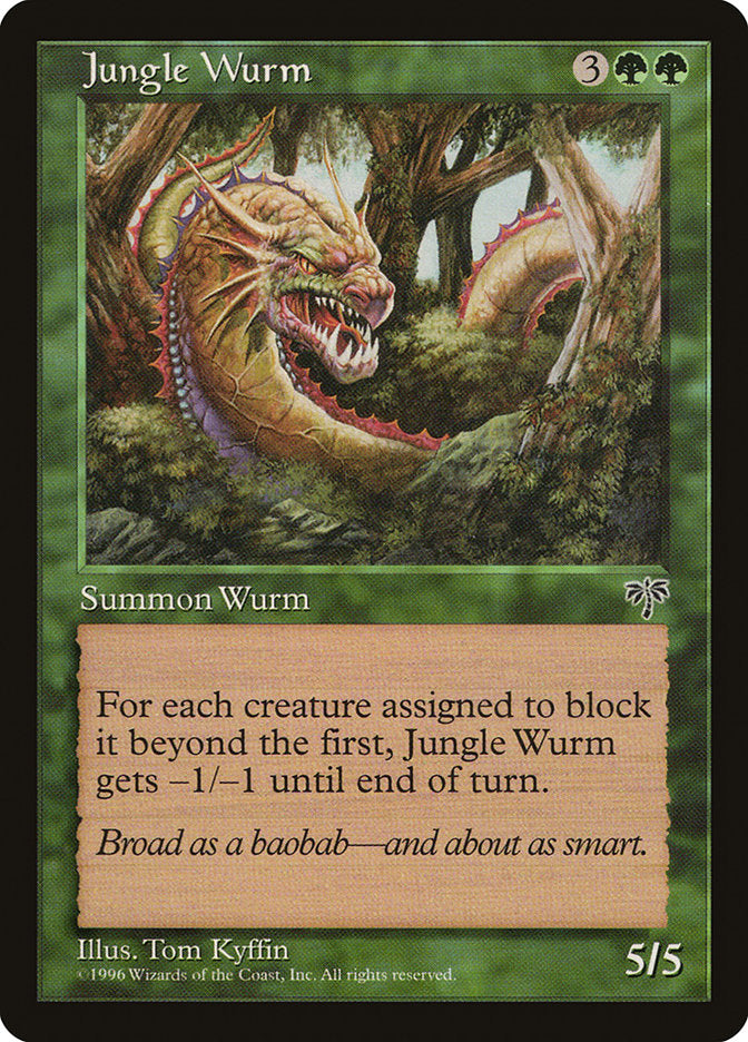 Jungle Wurm [Mirage] - Magic: The Gathering - Card Brawlers | Quebec | Canada |