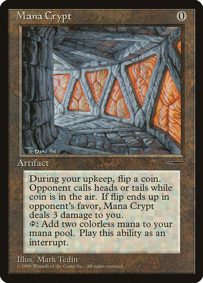 Mana Crypt (Book Promo) [HarperPrism Book Promos] - Magic: The Gathering - Card Brawlers | Quebec | Canada |