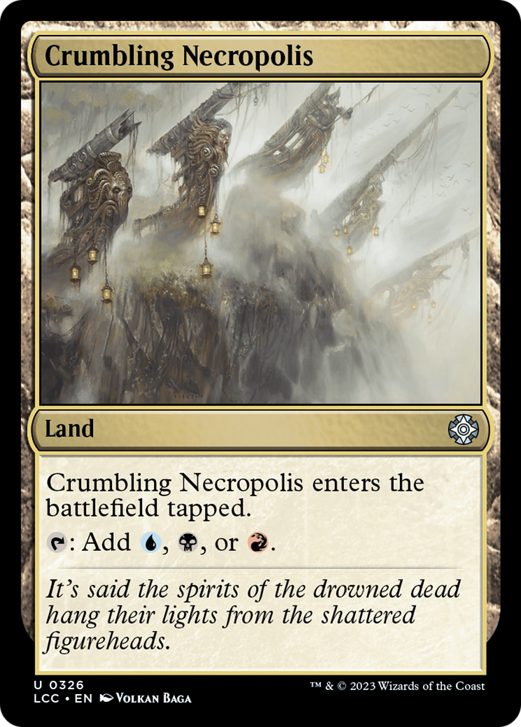 Crumbling Necropolis [The Lost Caverns of Ixalan Commander] - Magic: The Gathering - Card Brawlers | Quebec | Canada |