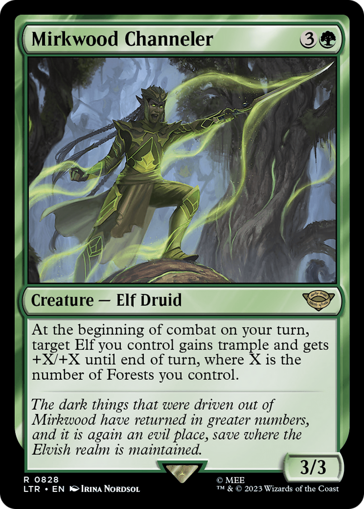 Mirkwood Channeler [The Lord of the Rings: Tales of Middle-Earth] - Magic: The Gathering - Card Brawlers | Quebec | Canada |