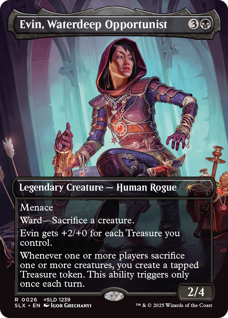 Evin, Waterdeep Opportunist [Secret Lair: Universes Within] - Magic: The Gathering - Card Brawlers | Quebec | Canada |