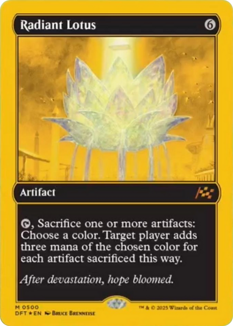 Radiant Lotus (First-Place Foil) [Aetherdrift] - Magic: The Gathering - Card Brawlers | Quebec | Canada |