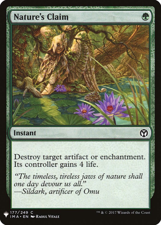 Nature's Claim [Mystery Booster] - Magic: The Gathering - Card Brawlers | Quebec | Canada |