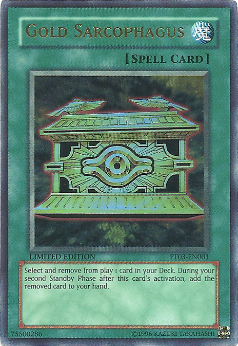 Gold Sarcophagus [PT03-EN001] Ultra Rare - Yu-Gi-Oh! - Card Brawlers | Quebec | Canada |