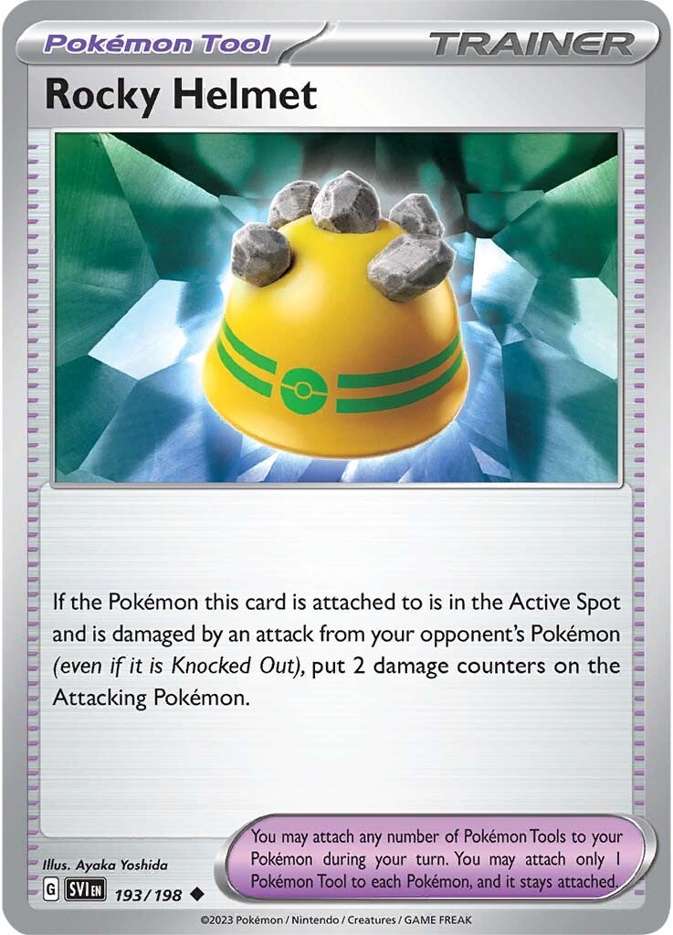 Rocky Helmet (193/198) [Scarlet & Violet: Base Set] - Pokémon - Card Brawlers | Quebec | Canada |