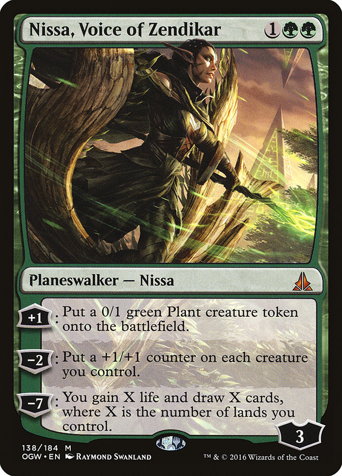 Nissa, Voice of Zendikar [Oath of the Gatewatch] - Magic: The Gathering - Card Brawlers | Quebec | Canada |