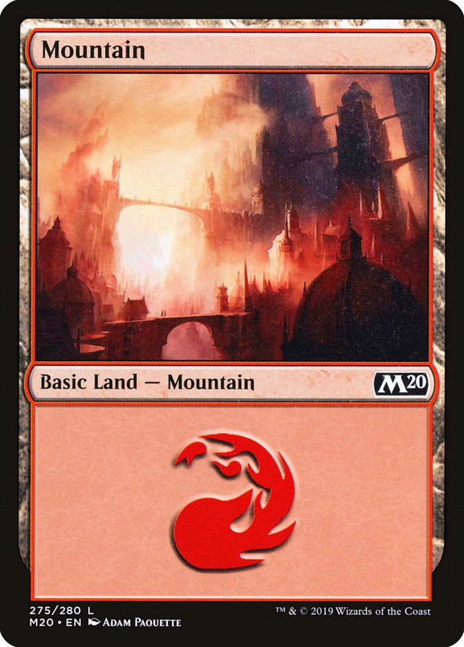Mountain (275) [Core Set 2020] - Magic: The Gathering - Card Brawlers | Quebec | Canada |
