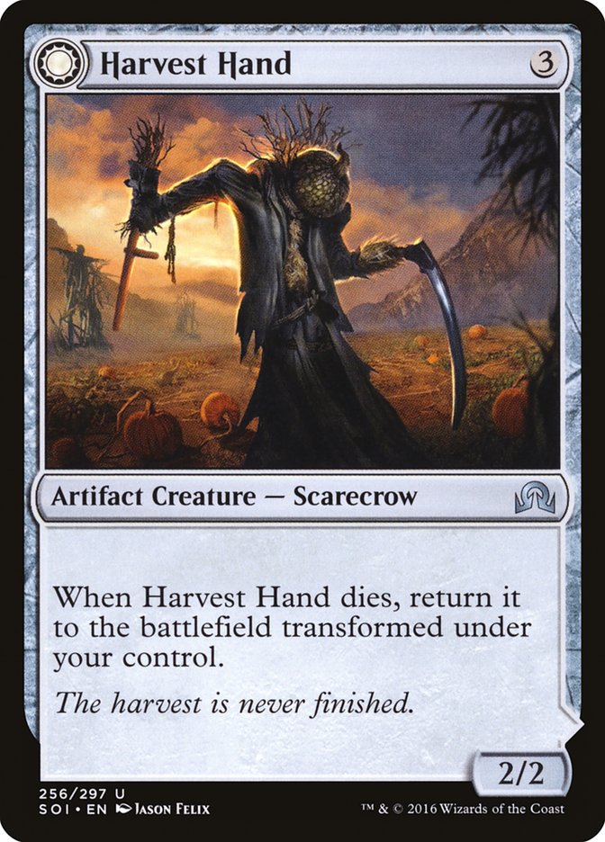 Harvest Hand // Scrounged Scythe [Shadows over Innistrad] - Magic: The Gathering - Card Brawlers | Quebec | Canada |
