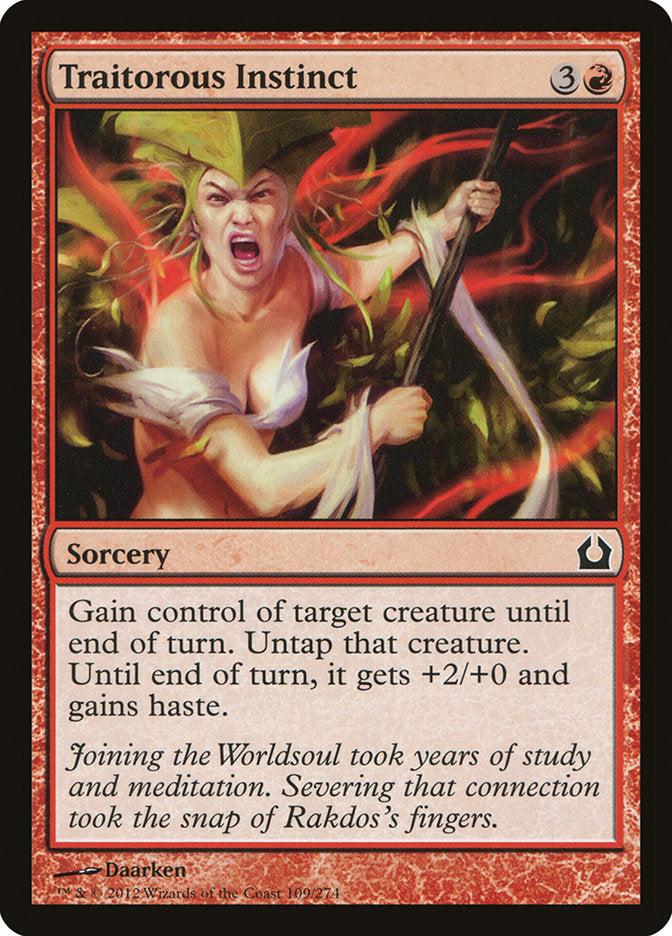 Traitorous Instinct [Return to Ravnica] - Magic: The Gathering - Card Brawlers | Quebec | Canada |