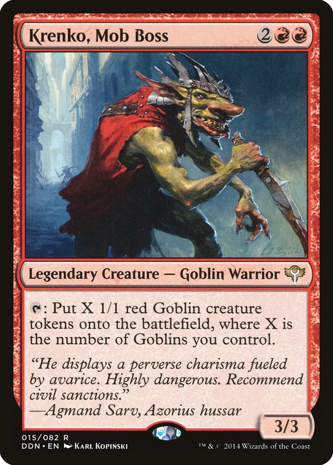 Krenko, Mob Boss [Duel Decks: Speed vs. Cunning] - Magic: The Gathering - Card Brawlers | Quebec | Canada |