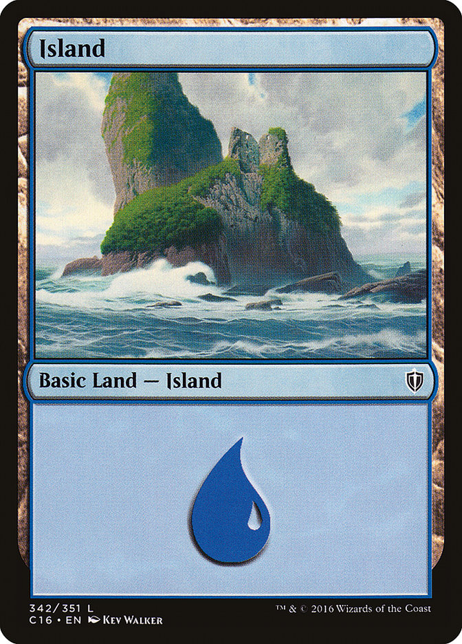 Island (342) [Commander 2016] - Magic: The Gathering - Card Brawlers | Quebec | Canada |