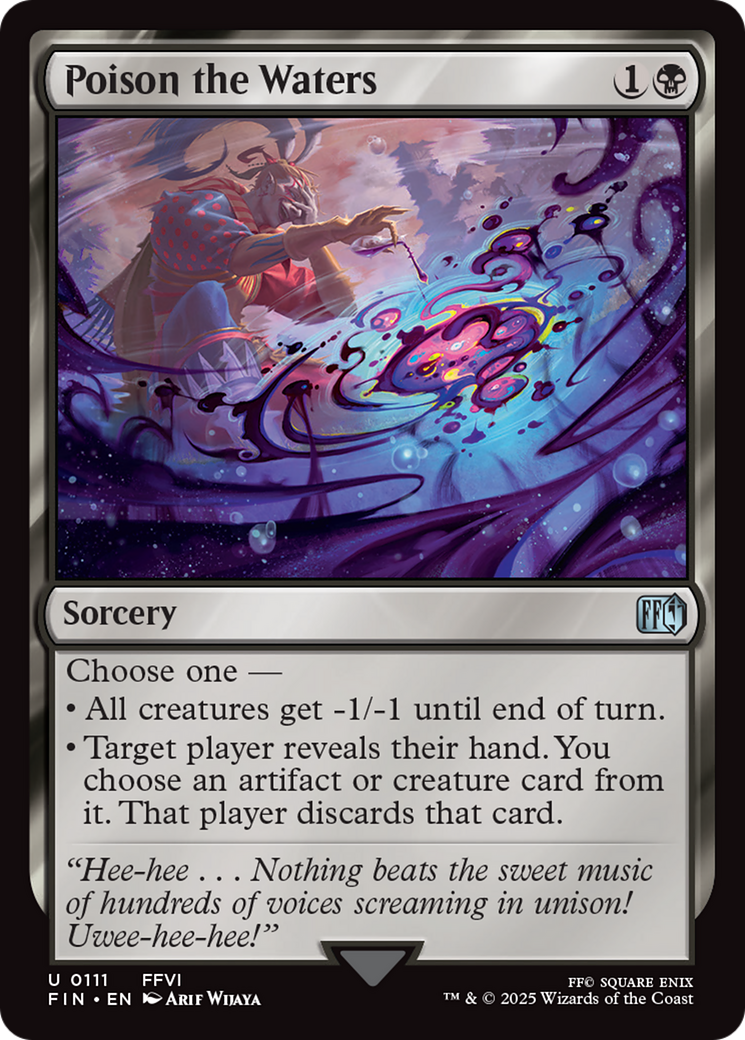 Poison the Waters [FINAL FANTASY] - Magic: The Gathering - Card Brawlers | Quebec | Canada |