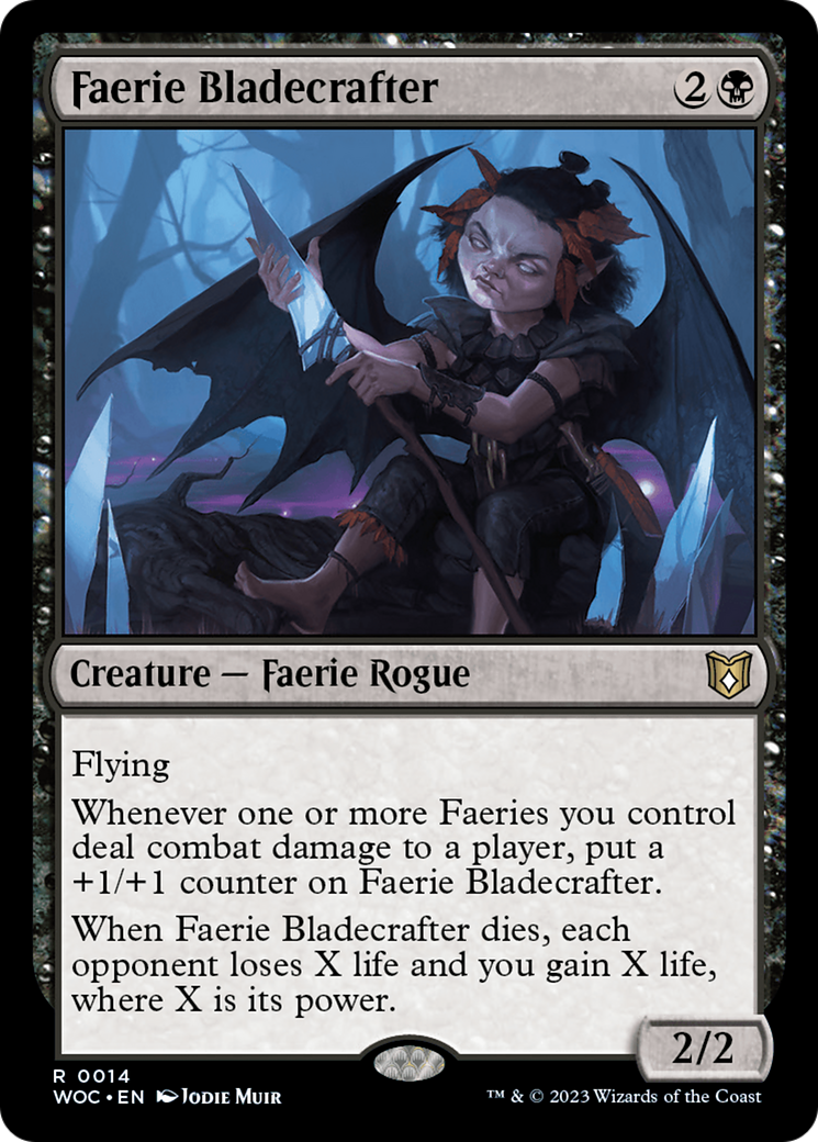 Faerie Bladecrafter [Wilds of Eldraine Commander] - Magic: The Gathering - Card Brawlers | Quebec | Canada |