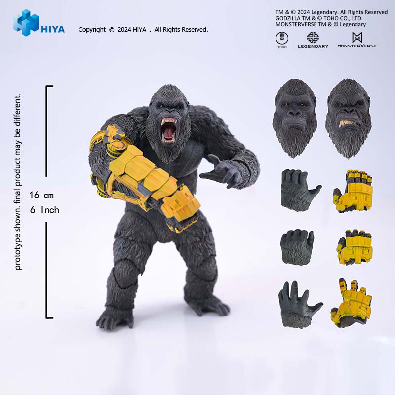 Hiya Toys - Godzilla X Kong - The New Empire - Kong B.E.A.S.T. Glove Version - (PREORDER) March 15, 2027