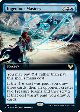Ingenious Mastery (Extended Art) [Strixhaven: School of Mages] - Magic: The Gathering - Card Brawlers | Quebec | Canada |