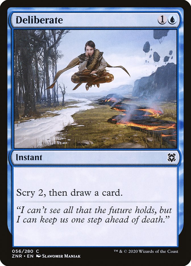 Deliberate [Zendikar Rising] - Magic: The Gathering - Card Brawlers | Quebec | Canada |