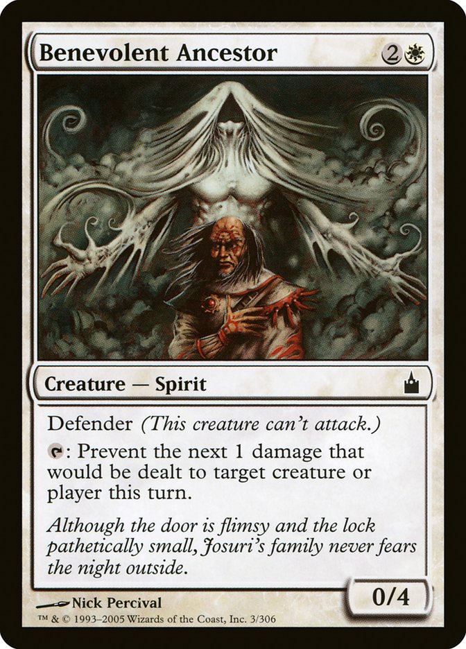 Benevolent Ancestor [Ravnica: City of Guilds] - Magic: The Gathering - Card Brawlers | Quebec | Canada |