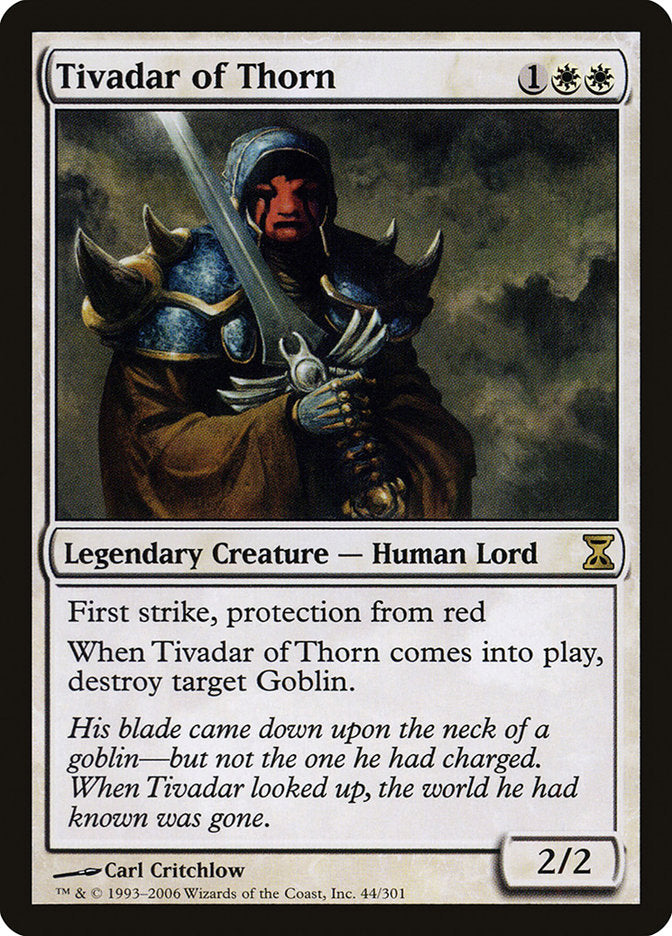 Tivadar of Thorn [Time Spiral] - Magic: The Gathering - Card Brawlers | Quebec | Canada |
