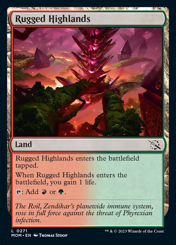 Rugged Highlands [March of the Machine] - Magic: The Gathering - Card Brawlers | Quebec | Canada |