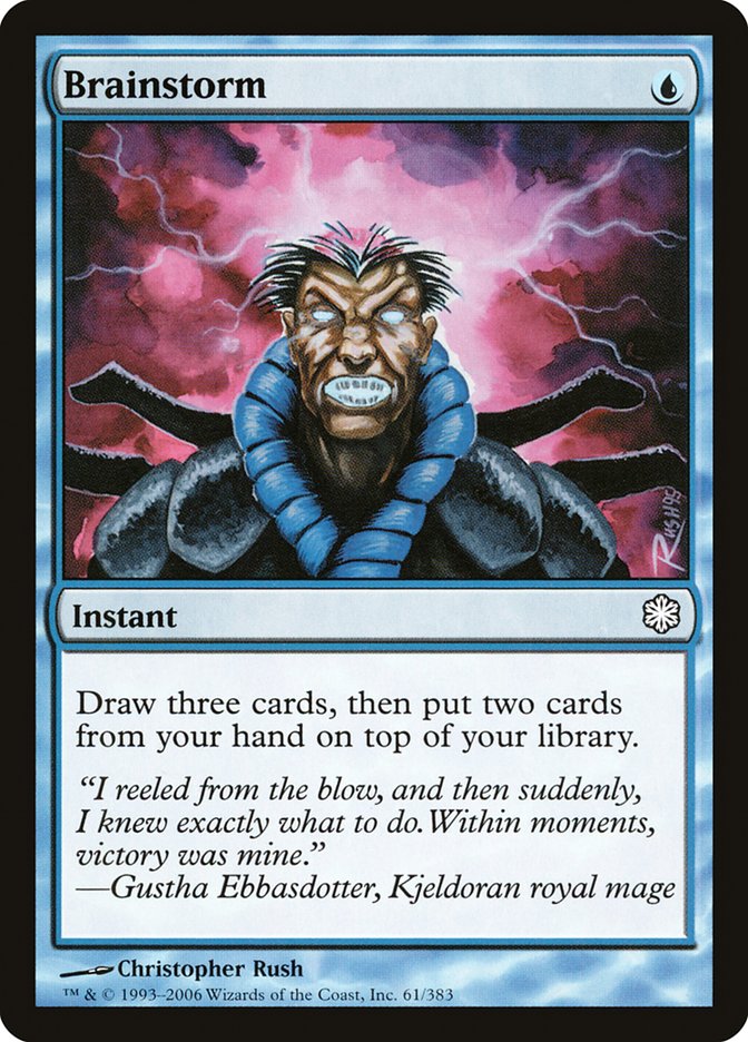 Brainstorm [Coldsnap Theme Decks] - Magic: The Gathering - Card Brawlers | Quebec | Canada |