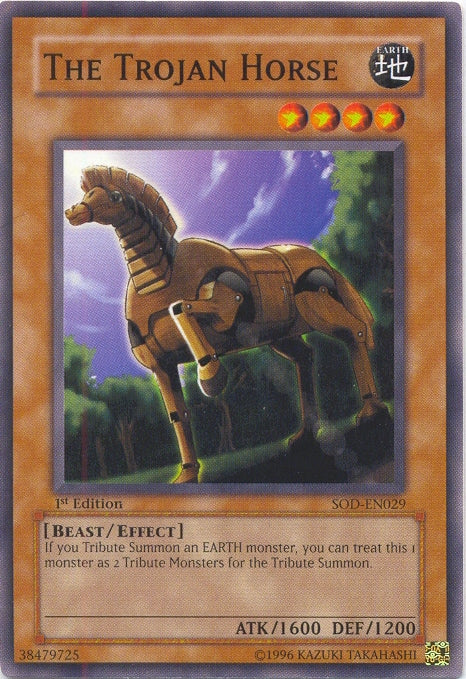The Trojan Horse [SOD-EN029] Common - Yu-Gi-Oh! - Card Brawlers | Quebec | Canada |
