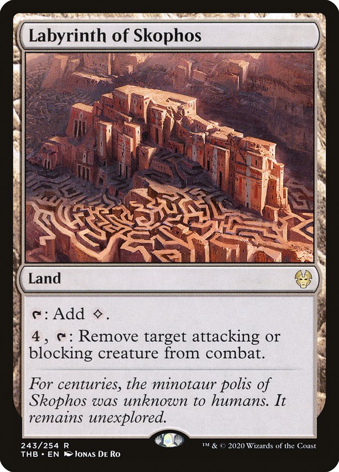 Labyrinth of Skophos [Theros Beyond Death] - Magic: The Gathering - Card Brawlers | Quebec | Canada |