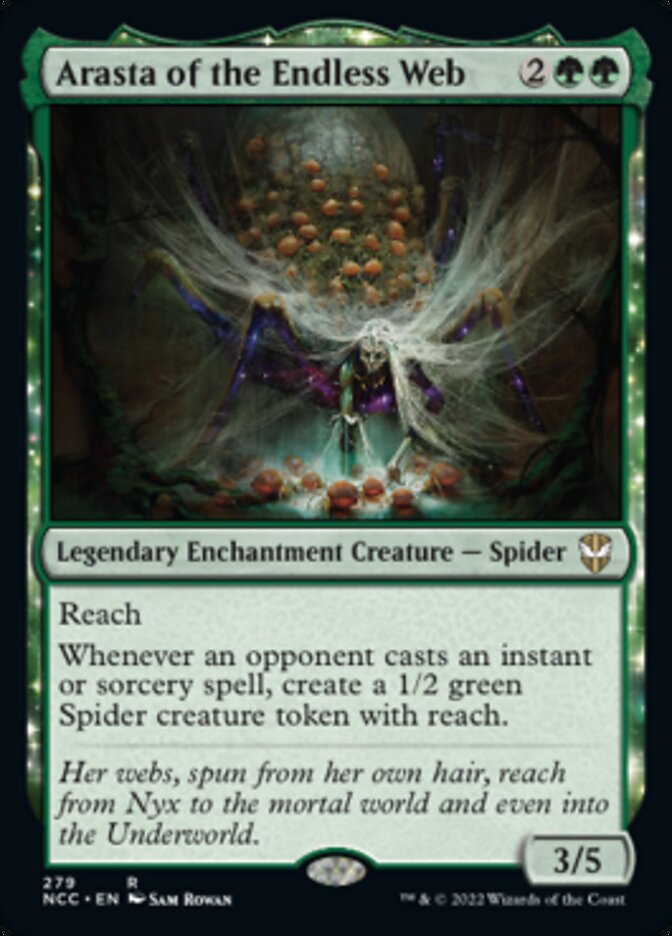 Arasta of the Endless Web [Streets of New Capenna Commander] - Magic: The Gathering - Card Brawlers | Quebec | Canada |