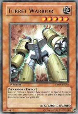 Turret Warrior [DP09-EN003] Rare - Yu-Gi-Oh! - Card Brawlers | Quebec | Canada |