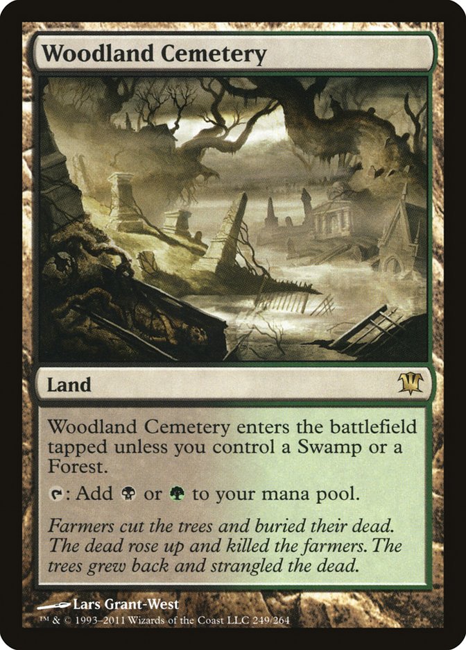 Woodland Cemetery [Innistrad] - Magic: The Gathering - Card Brawlers | Quebec | Canada |
