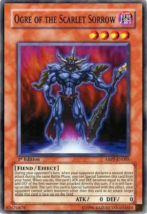 Ogre of the Scarlet Sorrow [ABPF-EN005] Super Rare - Yu-Gi-Oh! - Card Brawlers | Quebec | Canada |