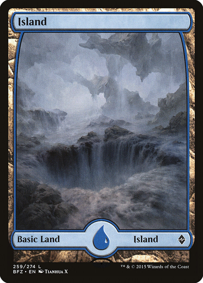 Island (259) (Full Art) [Battle for Zendikar] - Magic: The Gathering - Card Brawlers | Quebec | Canada |