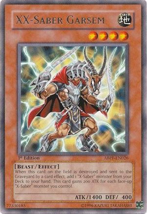 XX-Saber Garsem [ABPF-EN026] Rare - Yu-Gi-Oh! - Card Brawlers | Quebec | Canada |