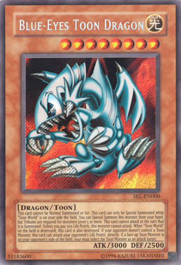 Blue-Eyes Toon Dragon [SRL-EN000] Secret Rare - Yu-Gi-Oh! - Card Brawlers | Quebec | Canada |