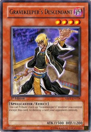 Gravekeeper's Descendant [ABPF-EN028] Rare - Yu-Gi-Oh! - Card Brawlers | Quebec | Canada |