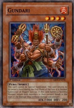 Gundari [ABPF-EN034] Common - Yu-Gi-Oh! - Card Brawlers | Quebec | Canada |