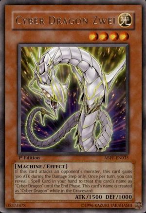 Cyber Dragon Zwei [ABPF-EN035] Rare - Yu-Gi-Oh! - Card Brawlers | Quebec | Canada |