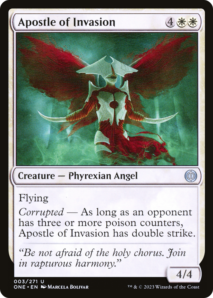 Apostle of Invasion [Phyrexia: All Will Be One] - Magic: The Gathering - Card Brawlers | Quebec | Canada |