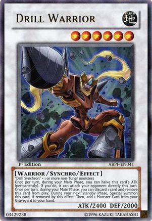 Drill Warrior [ABPF-EN041] Ultra Rare - Yu-Gi-Oh! - Card Brawlers | Quebec | Canada |