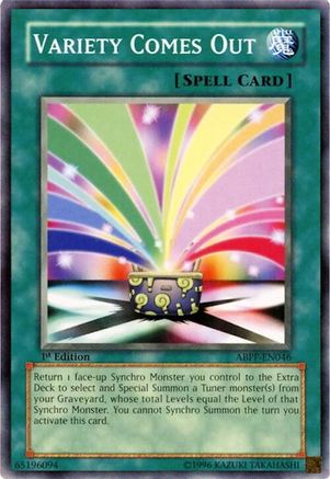 Variety Comes Out [ABPF-EN046] Common - Yu-Gi-Oh! - Card Brawlers | Quebec | Canada |