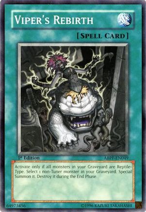 Viper's Rebirth [ABPF-EN049] Common - Yu-Gi-Oh! - Card Brawlers | Quebec | Canada |