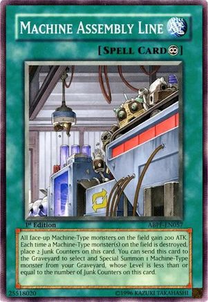 Machine Assembly Line [ABPF-EN057] Common - Yu-Gi-Oh! - Card Brawlers | Quebec | Canada |