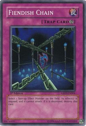 Fiendish Chain [ABPF-EN064] Super Rare - Yu-Gi-Oh! - Card Brawlers | Quebec | Canada |